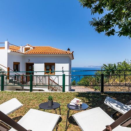 Villa Margini, Aegean Views , Pool Villa, Skopelos Eksteriør bilde