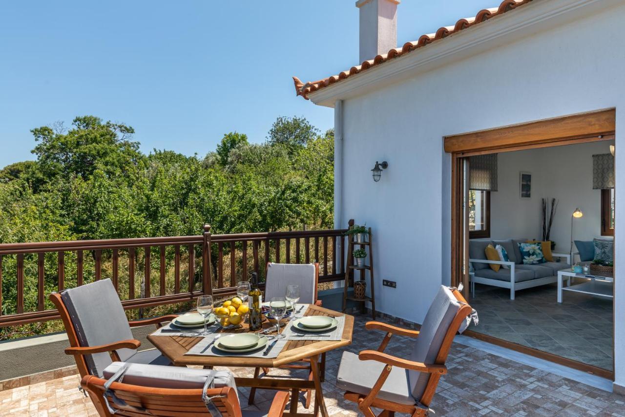 Villa Margini, Aegean Views , Pool Villa, Skopelos Eksteriør bilde