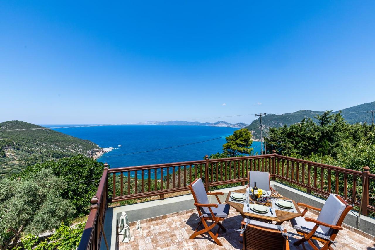 Villa Margini, Aegean Views , Pool Villa, Skopelos Eksteriør bilde