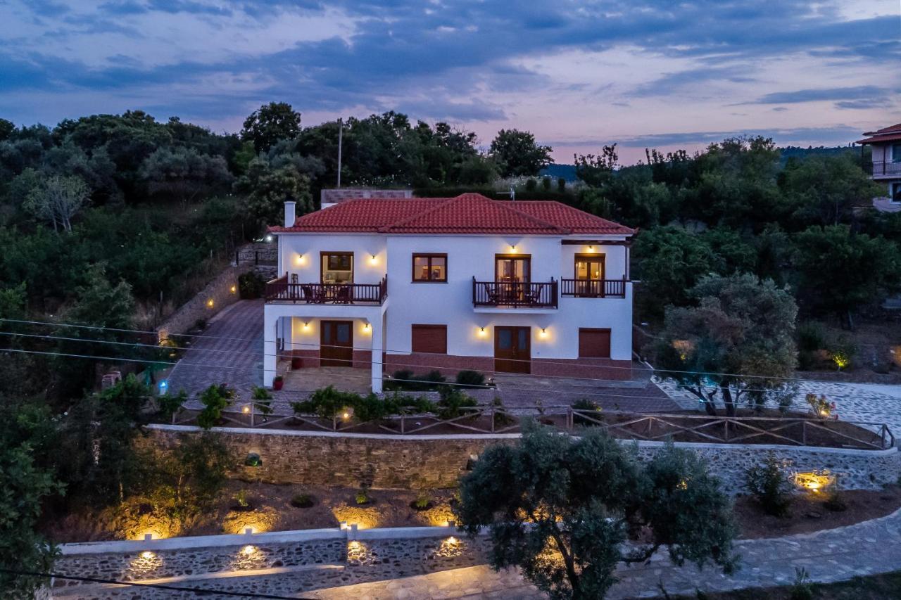 Villa Margini, Aegean Views , Pool Villa, Skopelos Eksteriør bilde