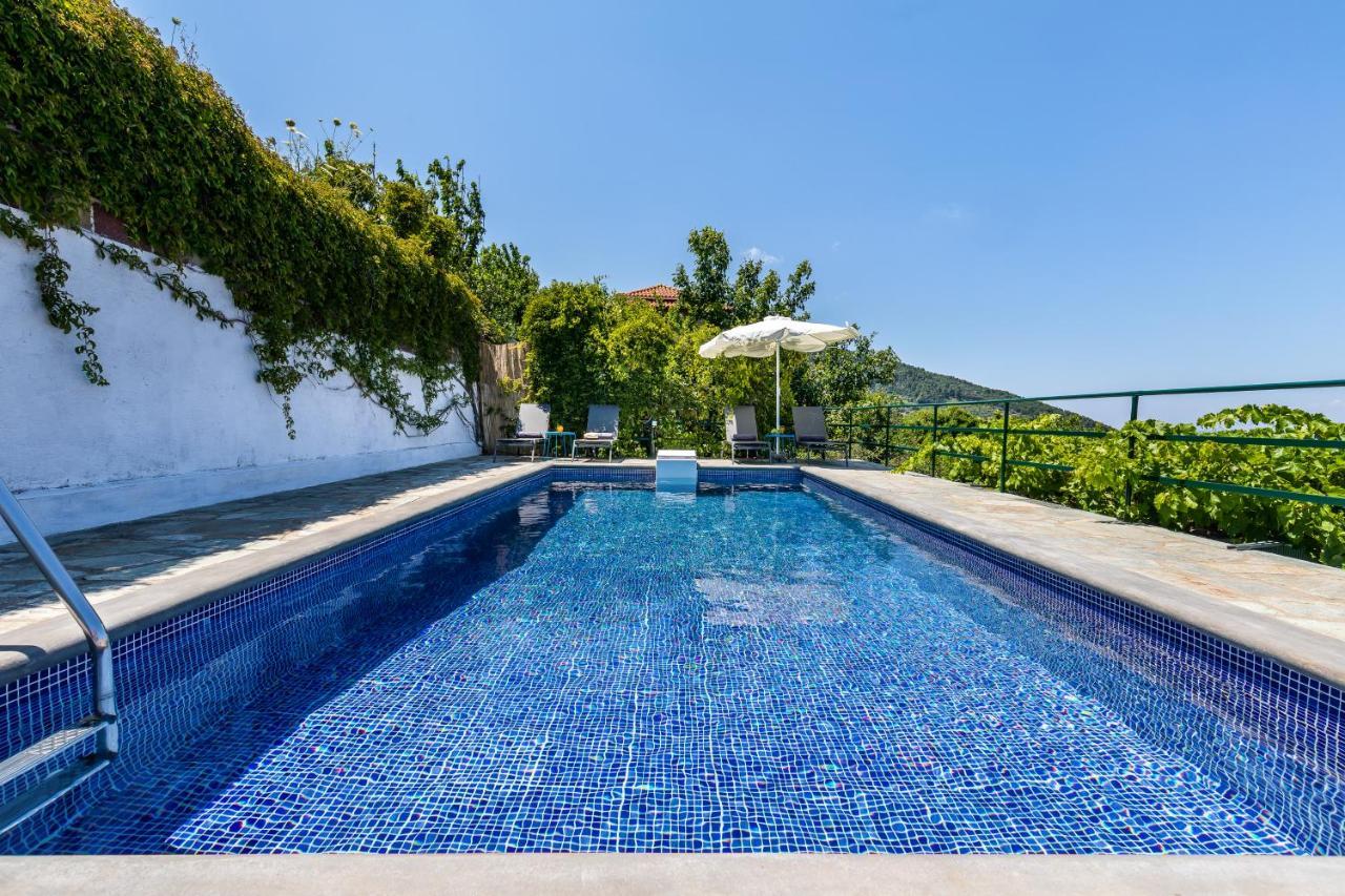 Villa Margini, Aegean Views , Pool Villa, Skopelos Eksteriør bilde